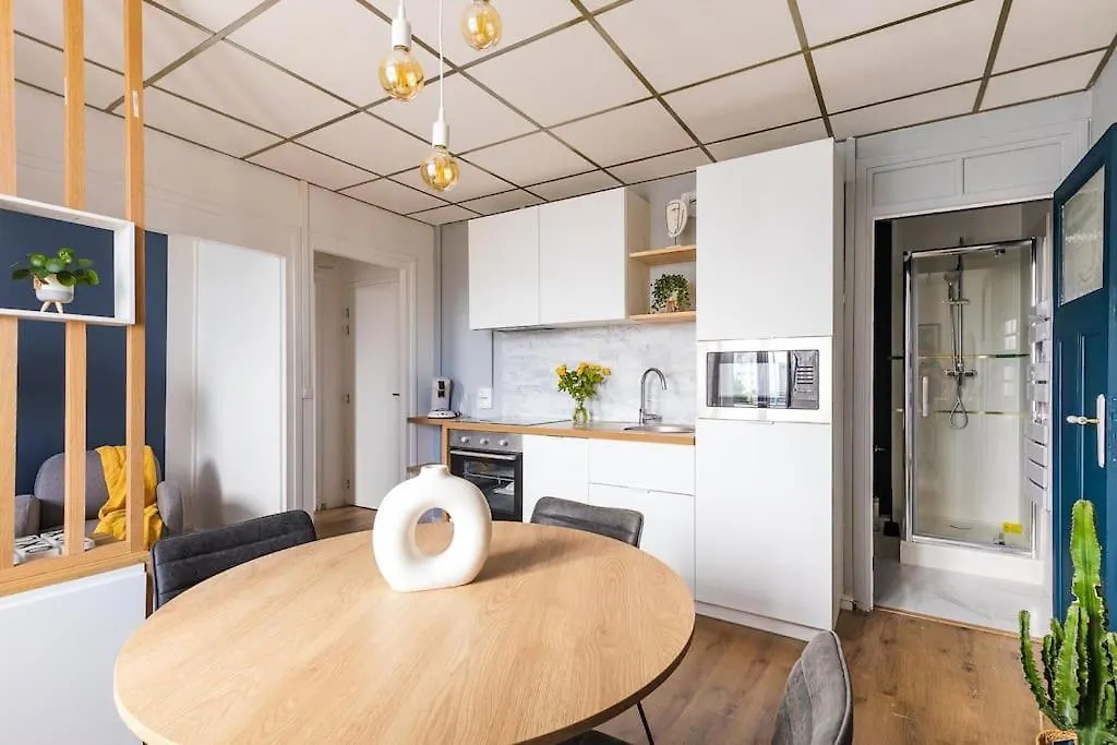 Apartmán Appartement Cozy En Face De La Gare - Saint-Brieuc