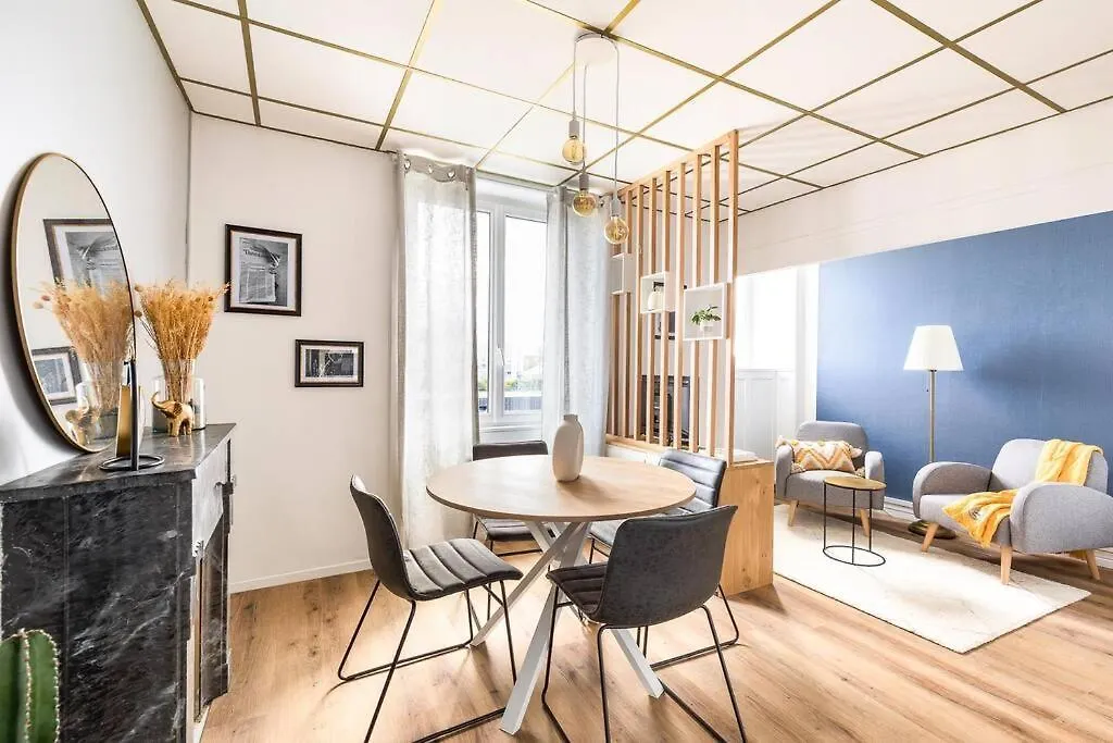 Appartement Cozy En Face De La Gare - Saint-Brieuc